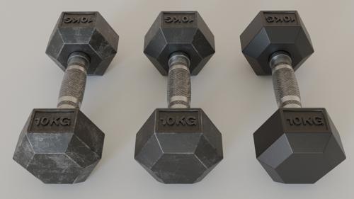 Hex Dumbbell 10 kg