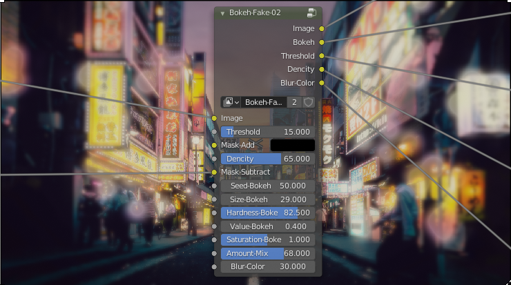 Compositor Node 3dbb procedural Bokeh-Fake-02