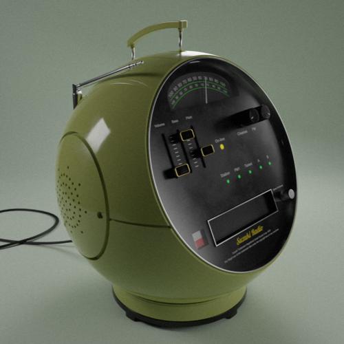 Radio (High Poly)