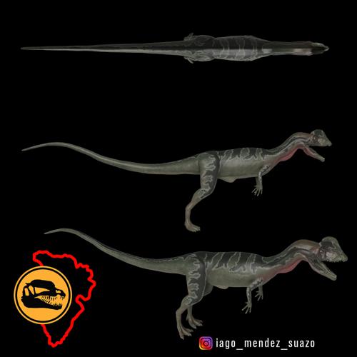 Dilophosaurus from Jurassic Park