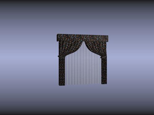 Vintage Swag Curtains