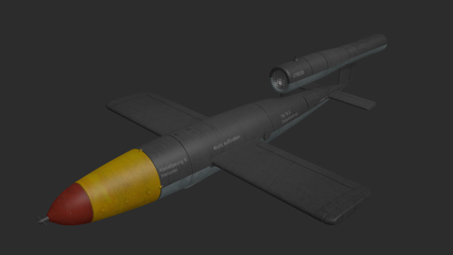 The V-1 flying bomb