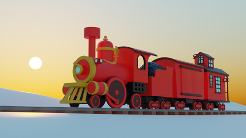 Train from Frosty the Snowman (Rankin Bass)