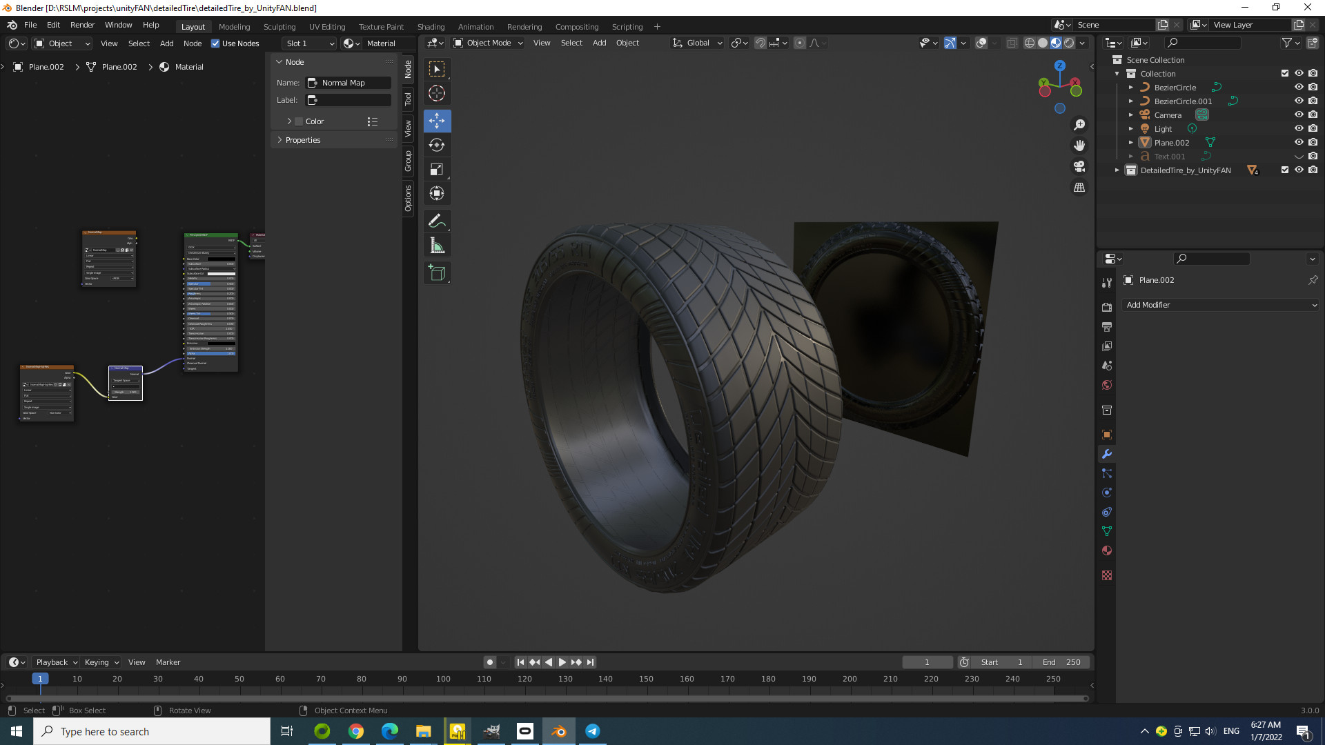 Detailed Tire
