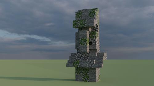 Minecraft Villager Statue