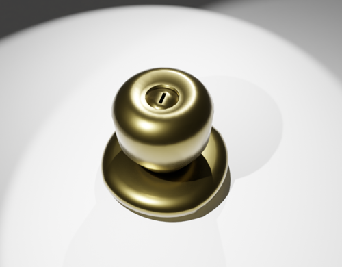 Brass Door Knob