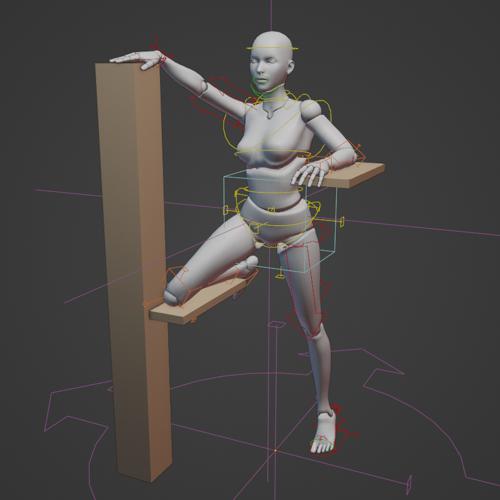 Knee/Elbow IK Rig for BodyChan/BodyKun