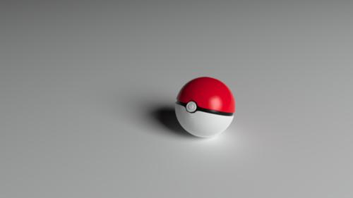 Pokeball (LuxRender Ready)