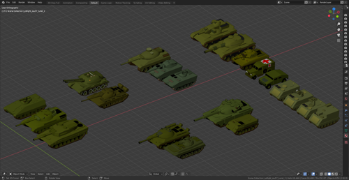Low_Poly Tanks