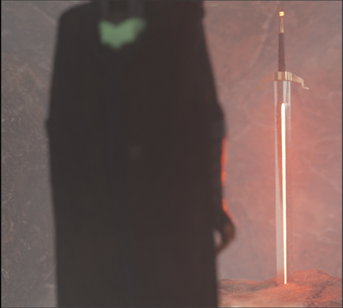 Sword Cave Scene