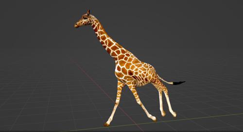 Giraffe Animated