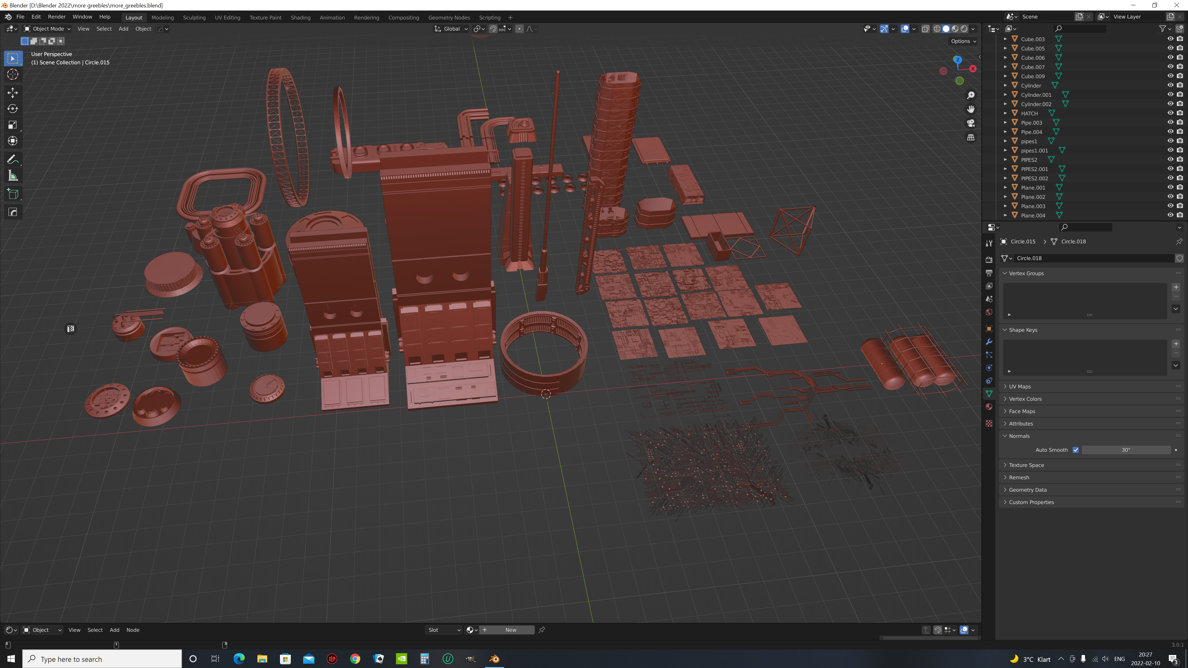 More Greebles pack