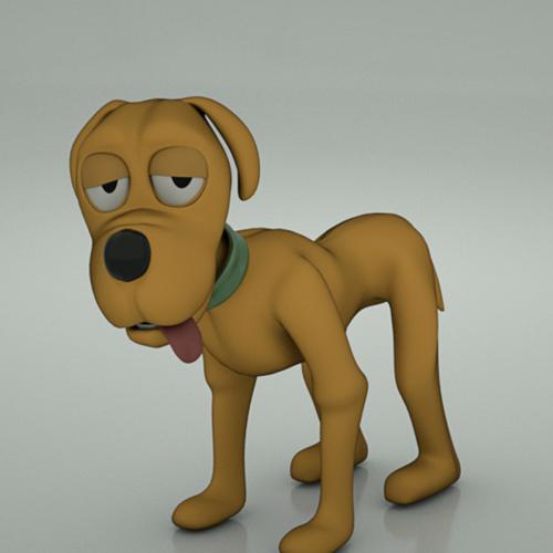 Rigged Dog