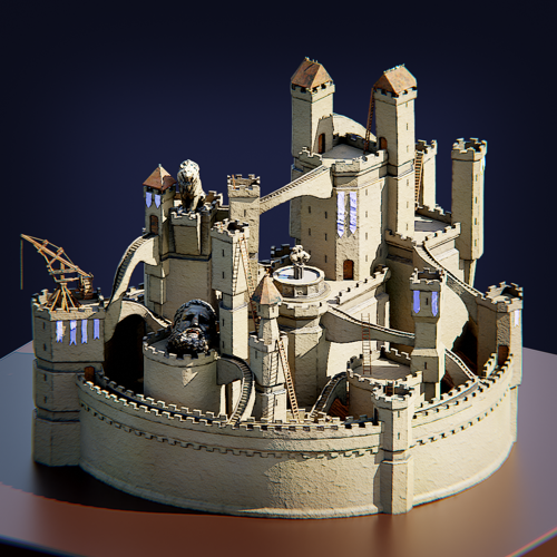 a Very Realistic Castle