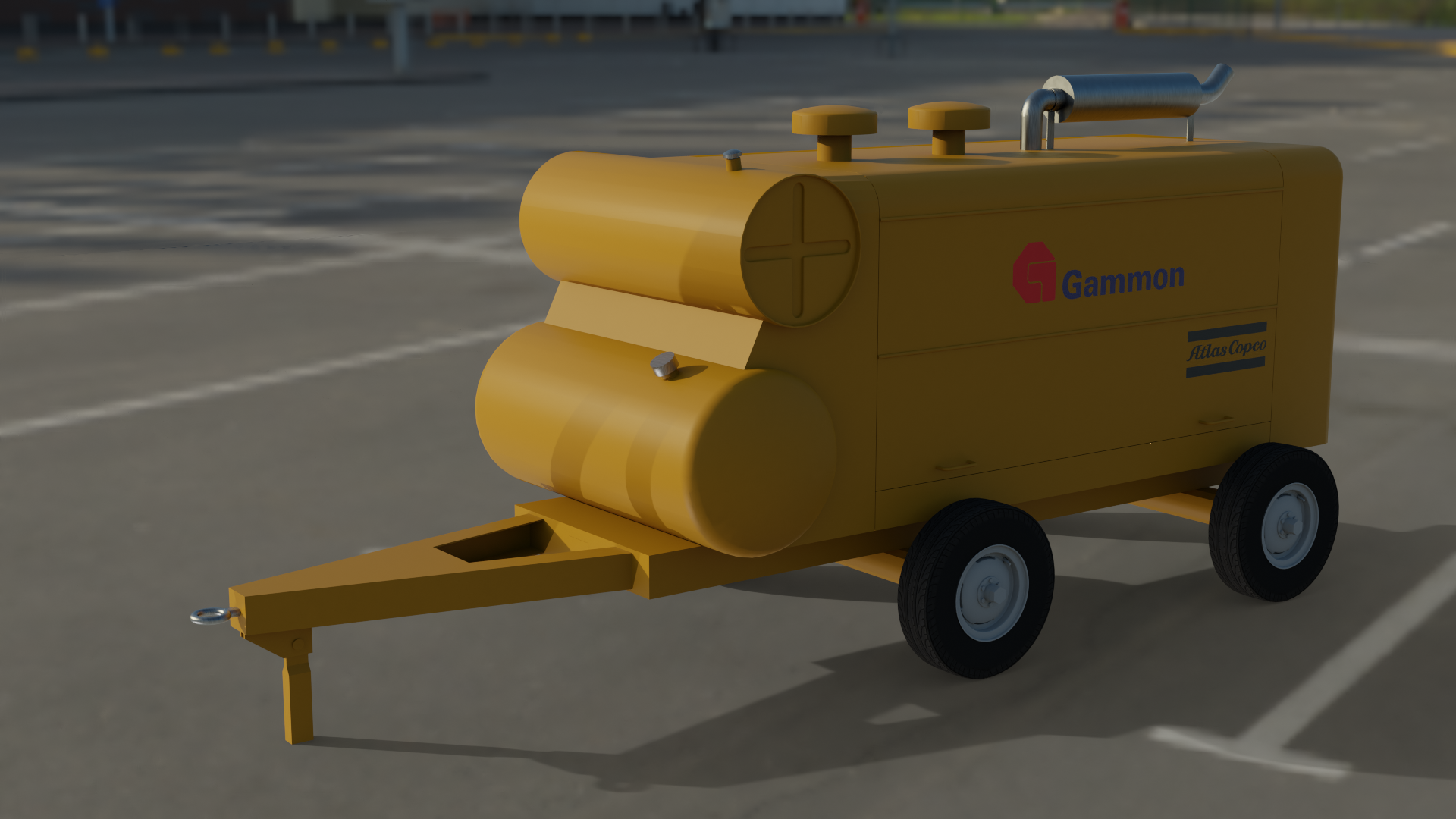 Portable air compressor