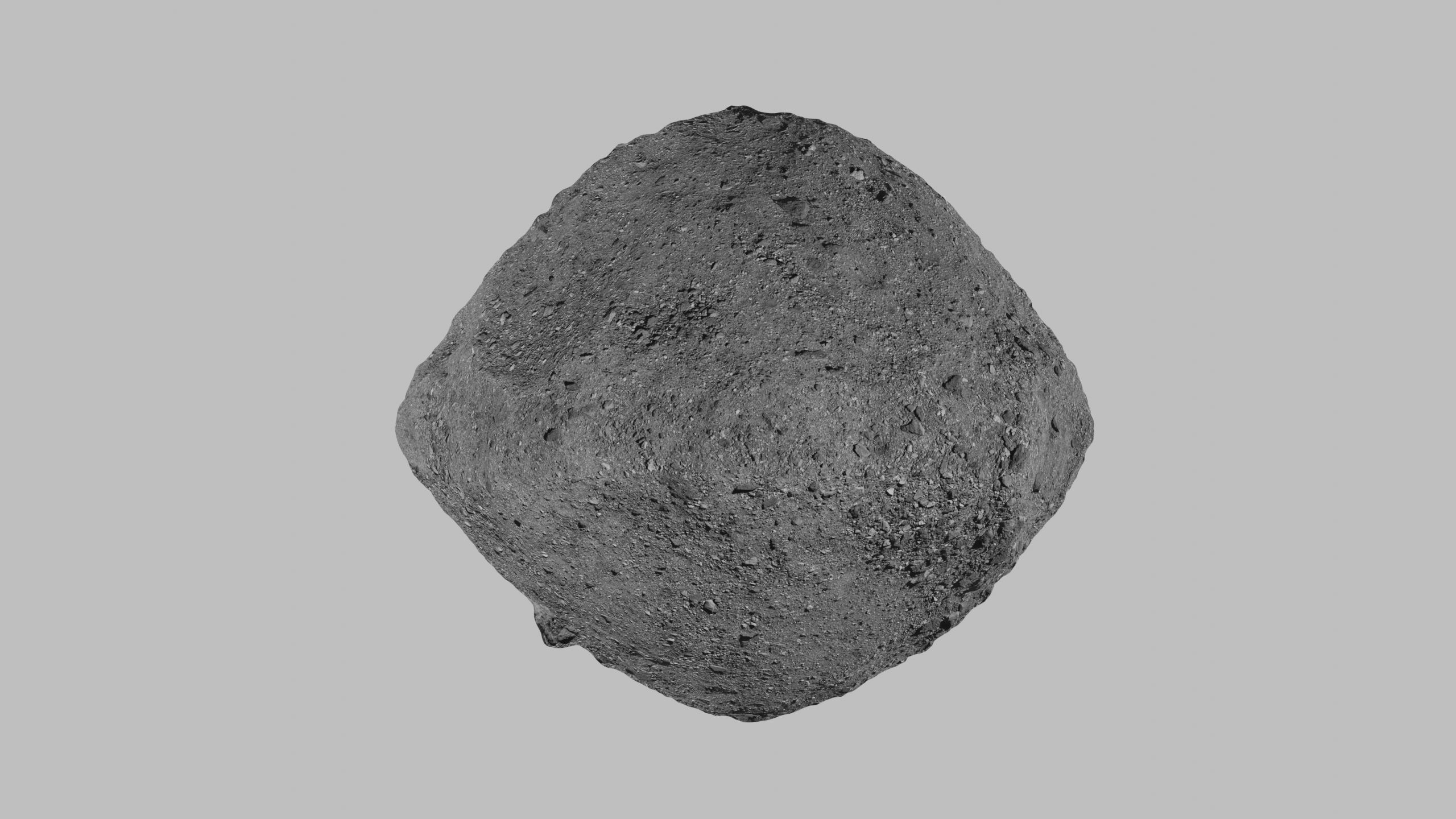 Asteroid Bennu Textured