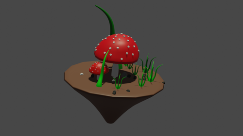 Mushroom island