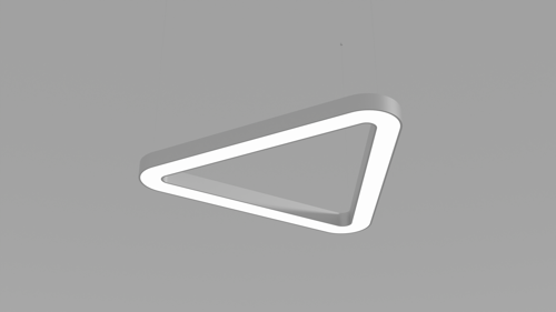 Triangular Hanging Light