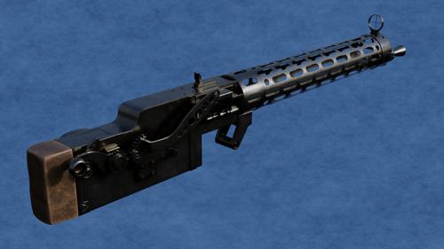 Spandau machine gun