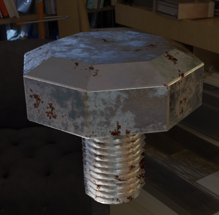 Metal-rusted shader