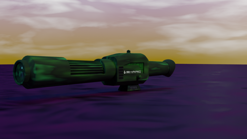 Sci-fi Rifle Scope