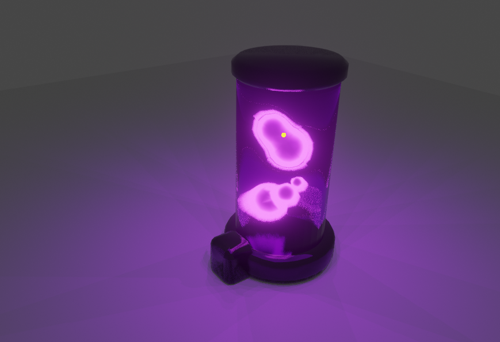 Low Poly Lava Lamp