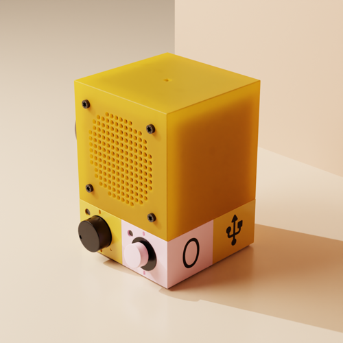 Telecube speaker