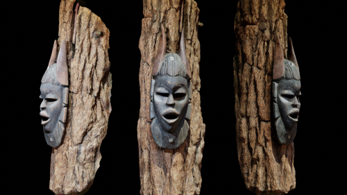 African Wooden Mask