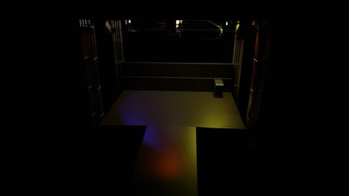 Concert stage (includes animated lighting in cyclic mods)