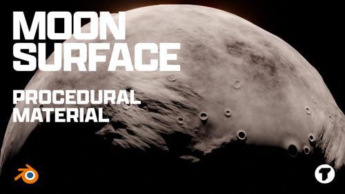 Moon Surface - Procedural Shader