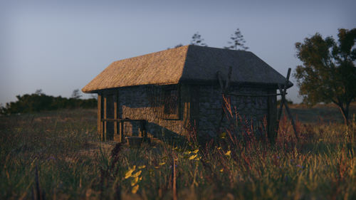 Medieval Fisher Hut