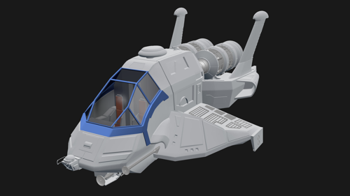 BSG COLONIAL RAPTOR