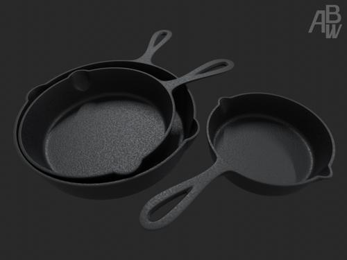 Dond Cast Iron Skillets