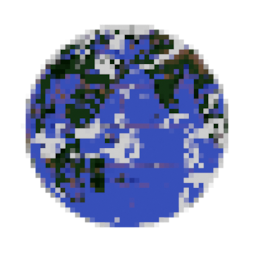pixel earth