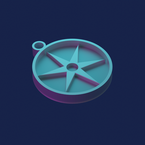 Iridescent Compass