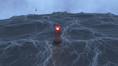 Ocean SImulation Blender 3.1.2 Cycles 3