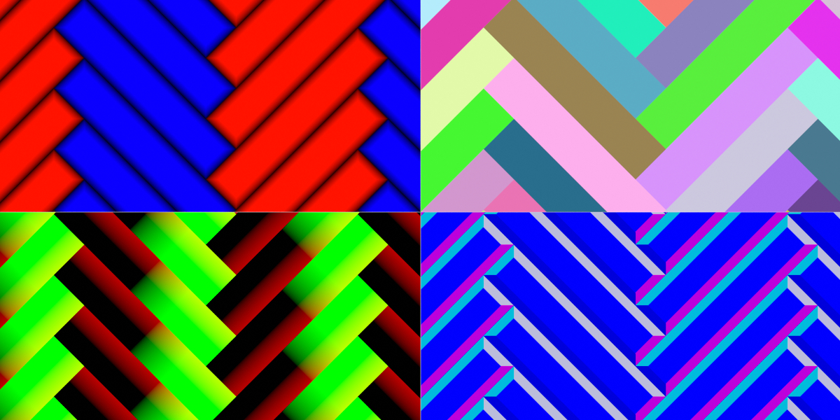 Procedural Herringbone Tiles