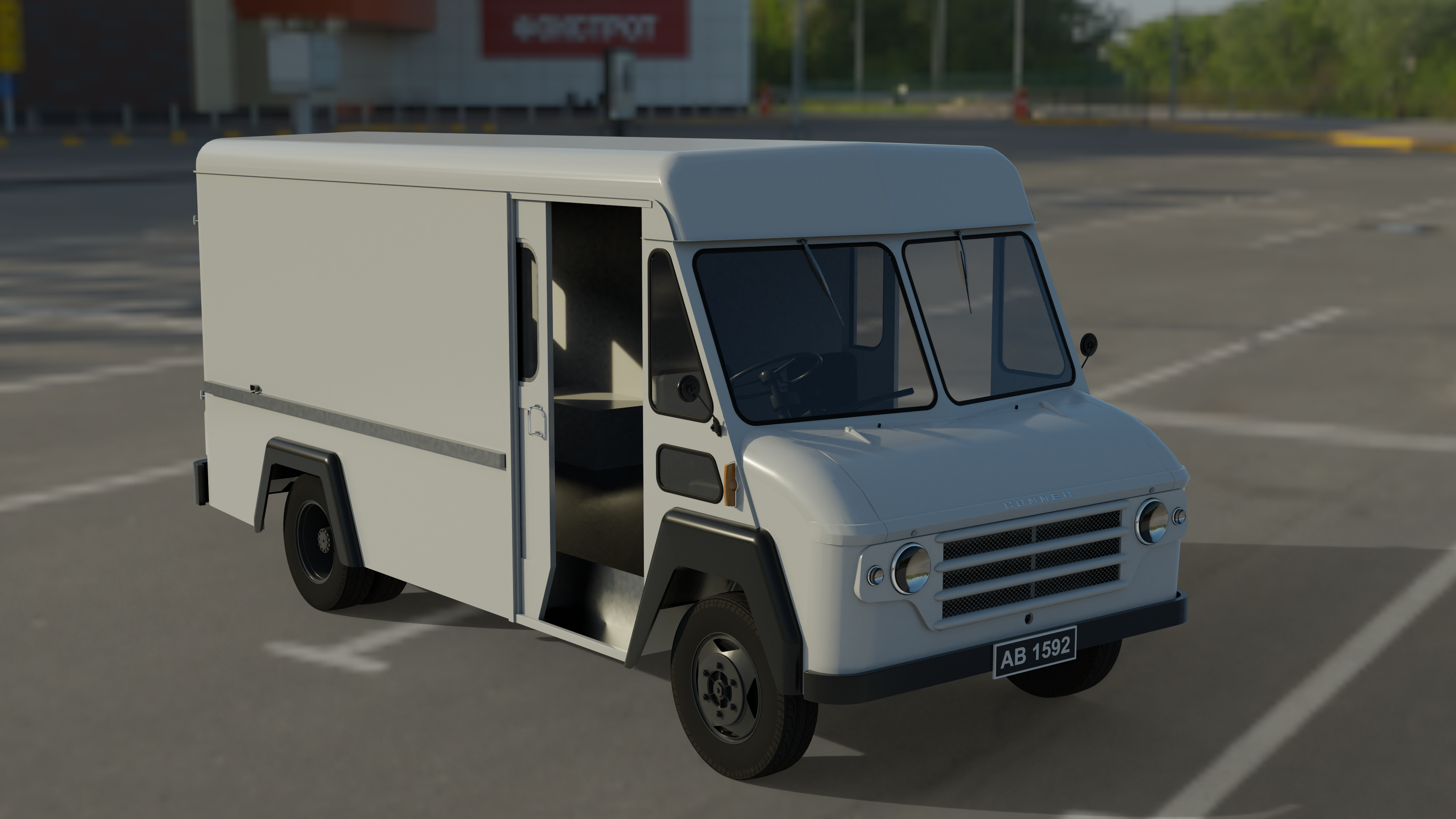 Commer Walk-Thru van