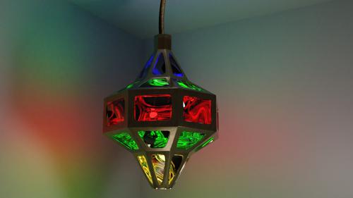 Stylish Oriental Ceiling Lamp
