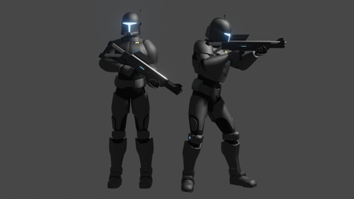 Sci-Fi Commander | Animation-Ready