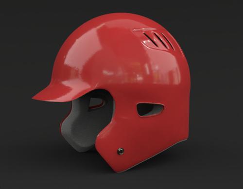 Baseball Helmet PBR