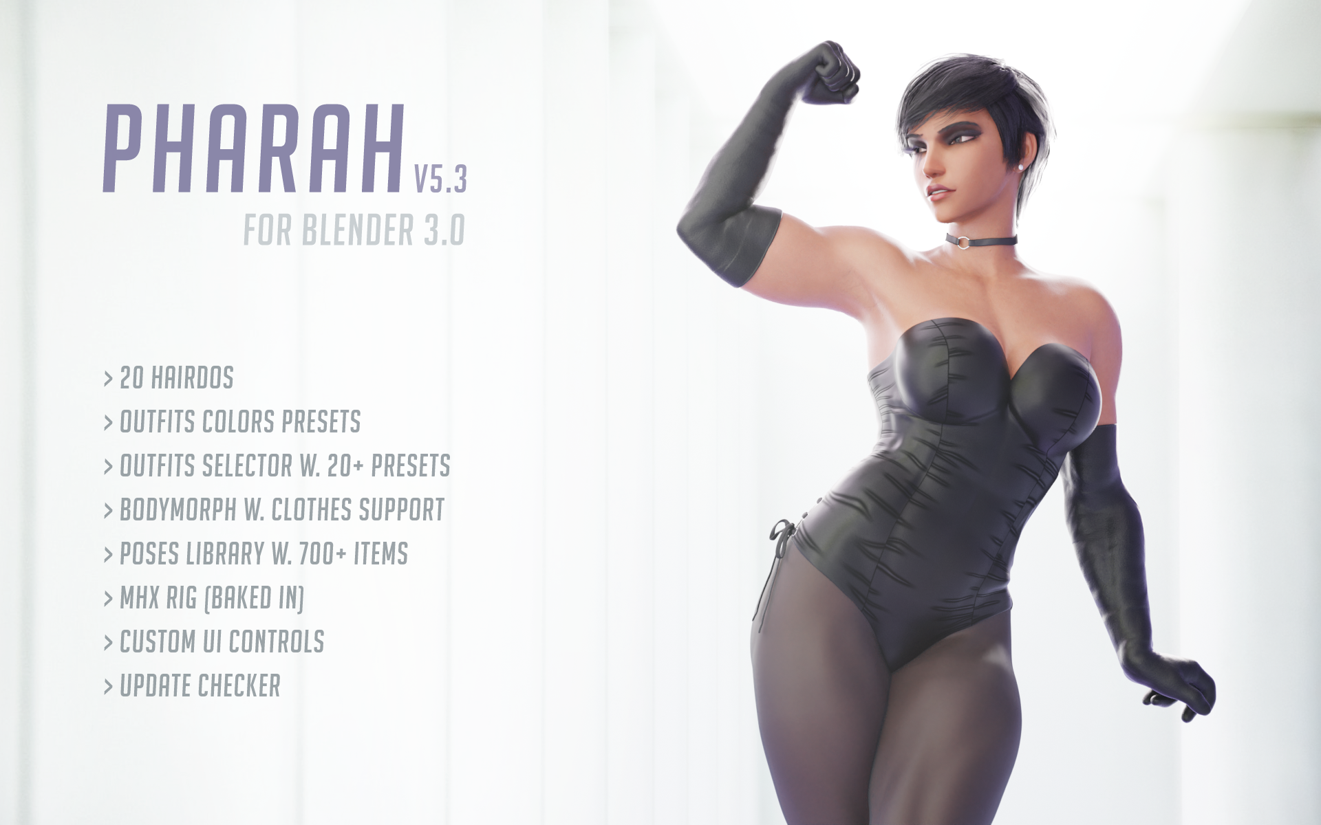 Pharah v5.3 for Blender 3.0
