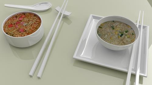 Cooked Instant noddle