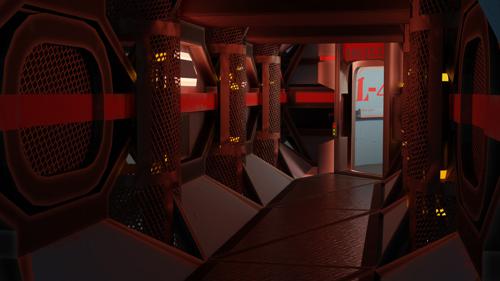 Chunky Scifi Corridor