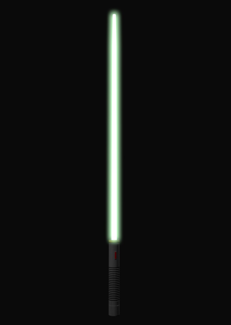 Low Poly Lightsaber