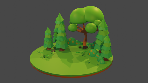 LOWPOLY GARDEN