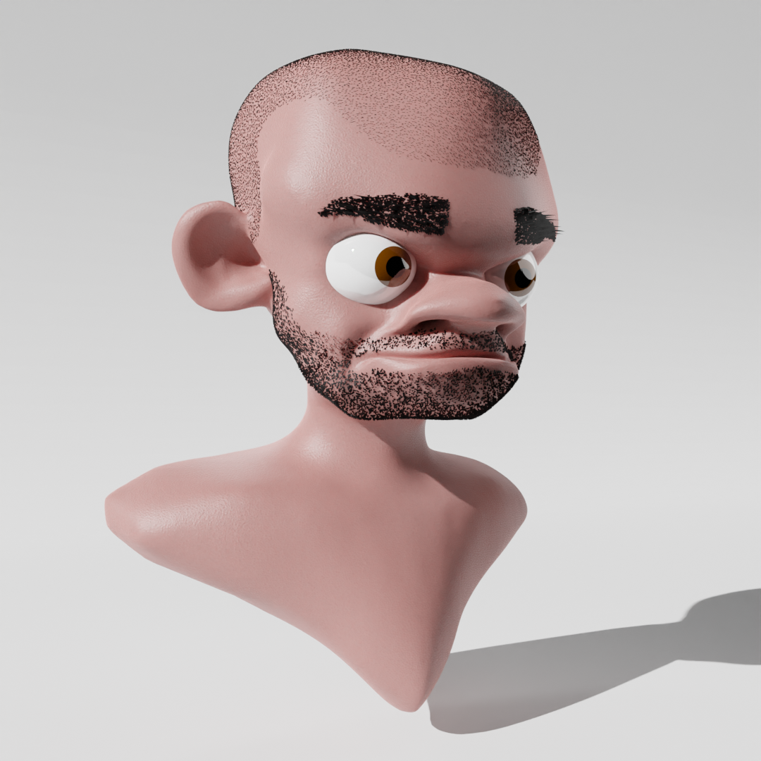 Cartoony Head