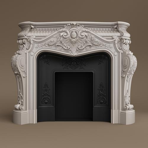 Marble Fireplace MF-0018