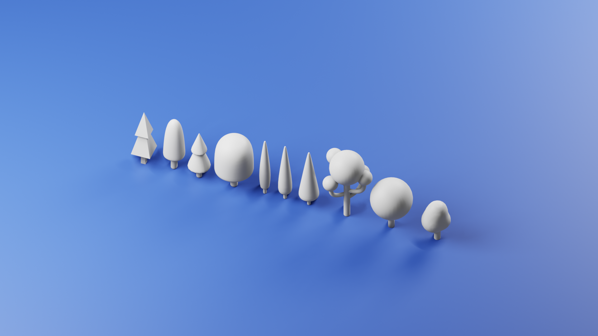 Simple trees collection