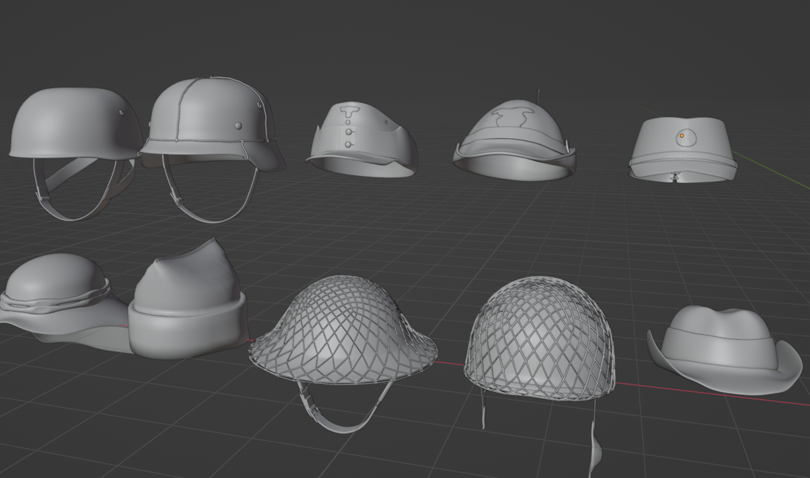 WW2 headwear